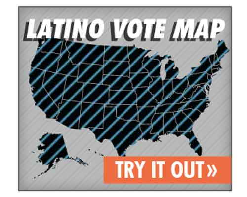 Latino Vote Map